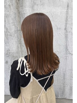 バトン ヘアケア アンド デザイン(baton hair care & design) 外ハネミディアム