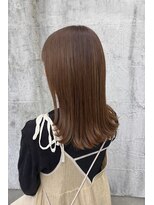 バトン ヘアケア アンド デザイン(baton hair care & design) 外ハネミディアム