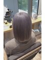アヴァンス 堺東店(AVANCE.)&nbsp;艶感たっぷり色落ちまで可愛い♪ラベンダーグレージュカラー