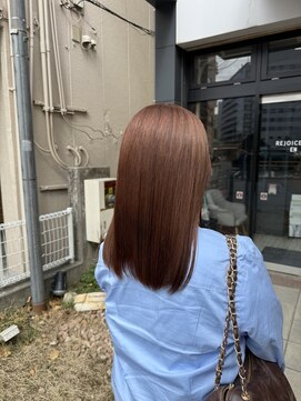 リジョイスヘア エン(REJOICE hair EN) pink brown