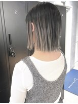 モアナ バイ ヘッドライト 元住吉(Moana by HEADLIGHT) Moana【元住吉】#バレイヤージュ#ブリーチ#切りっぱなしボブ
