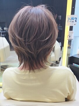 ウィル あべの店(WiLL) イメチェンウルフショートレイヤーカット30代40代50代田嶋24