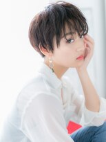 アルバハナレ 横浜(αlba HANARE)&nbsp;関内/髪質改善/グレージュブラウン!マッシュウルフショートボブp