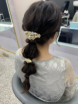 ラ ミュウ バイ ディーアンドティー(LA MIU by D&T)&nbsp;【ヘアセット】編みおろし