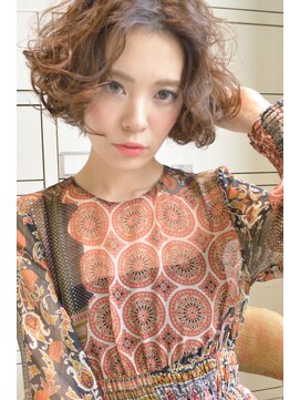 スタジオ ノル(studio noll) ふわくしゃ”カールボブ”