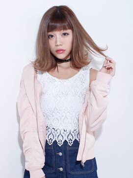 ラックスビー サファリ 阿倍野ルシアス店(LUXBE SAFARI) キュート★カジュアル外ハネスタイル【LUXBE 阿倍野ルシアス店】