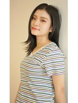 アジュール ヘアデザイン(Aju r hair design) 切りっぱなしミディ☆