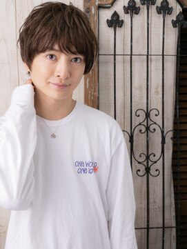 グルーミングサロン バーバー キャッスル 北浦和西口(Grooming salon Barber Castle) マット質感で優し気サイドパートショートB