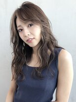 アイティー バイ アルバム 中野店(IT by ALBUM)&nbsp;ゆるウェーブ_クールショートピンクベージュボブルフ_28058