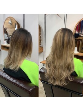 シュシュ 四日市店(ChouChou) グラデーションエクステ