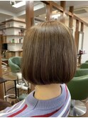 【手間いらず】首元スッキリボブ
