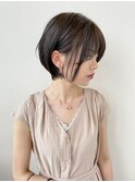【feliceMICHI島田和也】耳かけ小顔ショートボブ