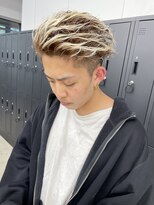 リップスヘアー 銀座(LIPPS hair) 登坂広臣風オールバック