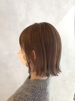 アイディール(:ideal)&nbsp;20代30代40代☆切りっぱなし外ハネワンレングス☆before→after