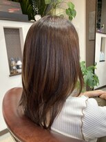 ハンナリ(Hannari) 髪質改善艶髪ストレートカラー