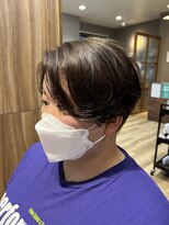 レイ 万博記念公園店(Ray)&nbsp;ハンサムショート/刈り上げ女子/長め前髪/つくば美容室