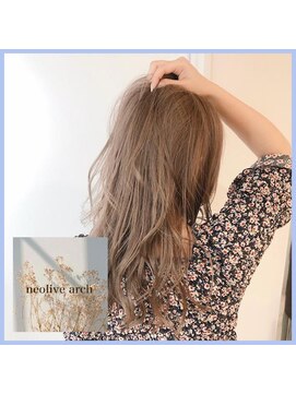 ネオリーブアーチ 武蔵小山店(Neolive arch) ミルクティーベージュ　☆　ケアブリーチ【イナガキ】