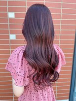 コワファースト 大分(COIFF1RST)&nbsp;ピンクパープルカラー