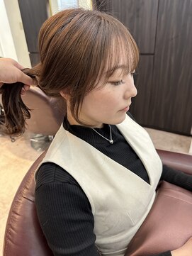 グランドライン(GRAND LINE) シースルーバング、韓国ヘア、おくれ毛、もみれ毛