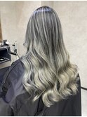 グレーベージュニュアンスカラーアッシュミルクティー