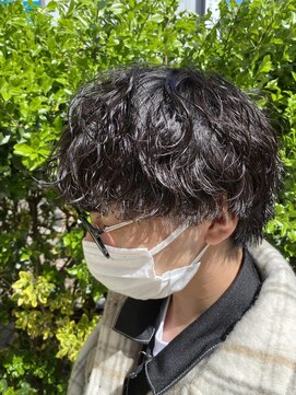 ネオリーブソラ 相模大野店(Neolive sola) メンズ波巻きパーマ