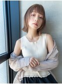 大人かわいいショコラアッシュ/ヘルシースタイル