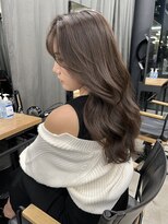 アリュウル 表参道 青山(Allure) 顔まわりレイヤーカット韓国美人ヘアくびれデジタルパーマ　千葉