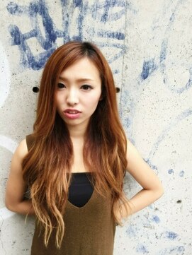 サファイア(SAPPHIRE) プルエクステでインナーカラー(^^♪インパクト大大大♪♪