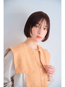 リトル 水戸(little) ニュアンス前髪暗髪ボブ