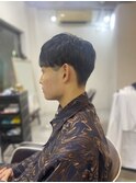 MEN’S HAIR マッシュパーマアッシュブラックカルマパーマ