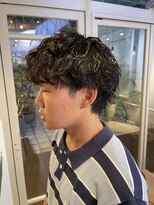 波巻きパーマ/マッシュ【矢野】