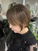 GBG 自由が丘 自由が丘ブリーチリタッチカラー白髪ぼかしハイライト白髪染め