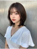 大人可愛い小顔前下がりボブ×ナチュラルボブ×ミニボブ20代30代
