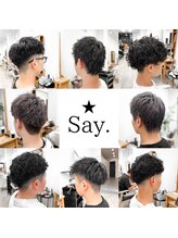 Say.では女性のお客様だけではなくメンズのお客様にも通いやすい美容室！！【天神大名/メンズ/ビジネス】