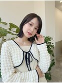 イメチェン/ハッシュカット/フルバング/似合わせカット/自由が丘