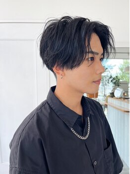 パーム スプリングス(Palm Springs)の写真/生え癖・骨格補正・ボリュームUP&DOWN、カットにこだわりがあるからこそ自由自在なメンズスタイルに！