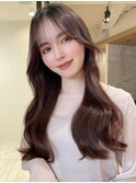 大人可愛いカール×ダークアッシュ/20代/30代/40代/表参道