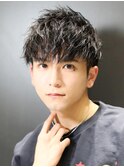 波ツイストでお洒落に！ユナイテッドヘア