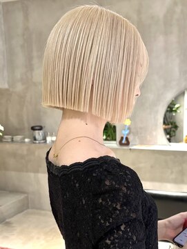 ハウ 心斎橋(how) 0代20代★大人かわいいダブルカラーブリーチミルクティーカラー