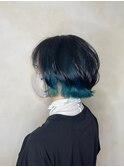 くびれボブ*インナーカラー