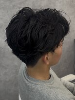 エクファフォーメン(EX-FA FOR MEN)&nbsp;ブルーブラック/スペインカール/スパイキーショート/瀬田