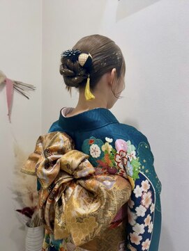 ウル(ulu) 振袖 ヘアセット