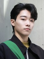 エイル 北堀江(Eir)&nbsp;サイドと襟足はダウンパーマでトップは毛流れパーマ*ガイルヘア