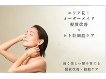 ツツミ TSUTSUMI 美容室の雰囲気（髪質改善/頭皮改善をヒト幹細胞でケア）