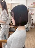 小顔タッセルボブ×似合わせカット[ボブ/縮毛矯正/丸型卵型】