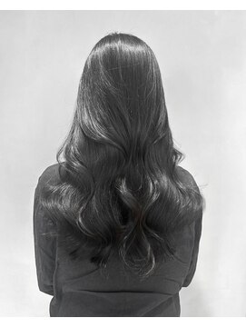 ジーナ 渋谷駅前(Zina) 髪質改善＊ミニウルフロンググレージュ＊美髪【Zina渋谷駅前】