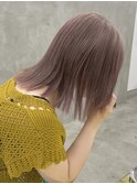 ☆ハイトーンブリーチミルクティーカラーホワイトベージュカラー