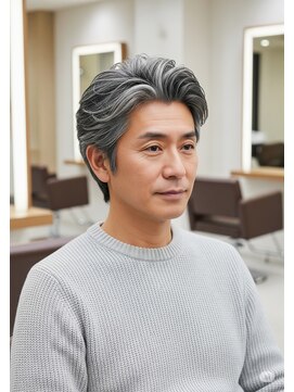 バース 梅田中崎町店(BIRTH) 白髪ぼかしハイライト