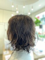 フレッシュサラダ 北坂戸本店 ミディアムボブパーマ