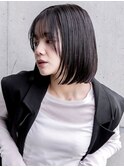 <25>ショートボブ♪髪質改善・ブリーチ・学割・酸性ストレートも